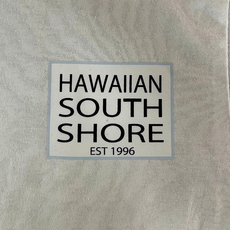HawaiianSouthShore Longsleeves Tee SURFPOINT (Small - XLarge) White - Must - Have for Surfers