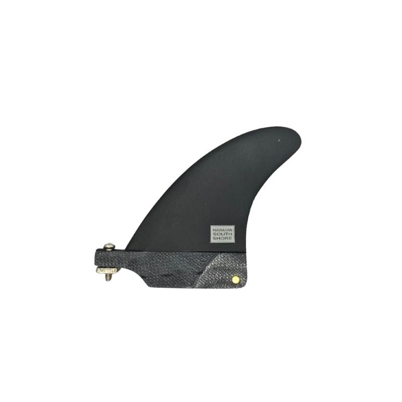 HawaiianSouthShore Small Box Fin 3.5" Black PREORDER - Must - Have for Surfers