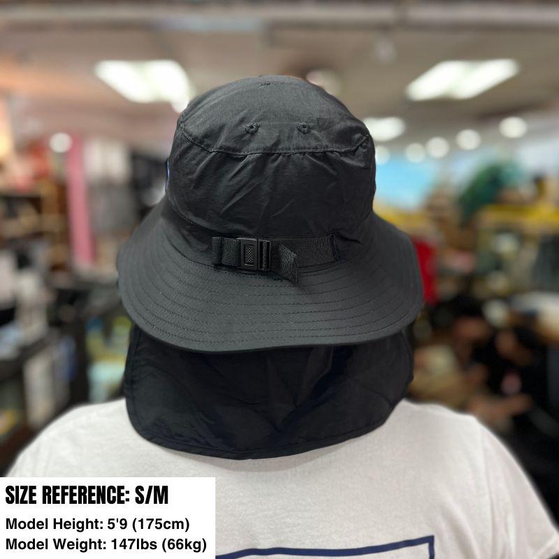 Hawaiiansouthshore Surf Hat Round Logo Black - Must - Have for Surfers
