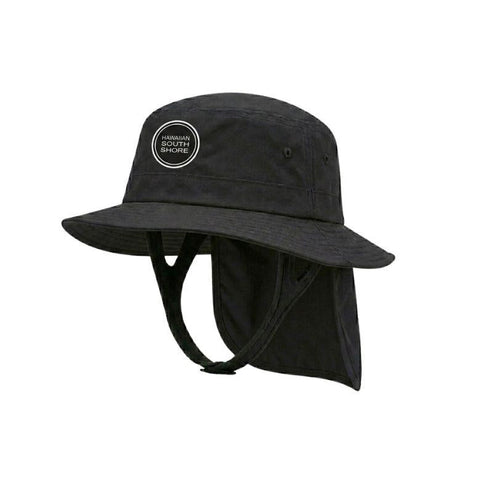 HSS Surf Hat Round Logo Black
