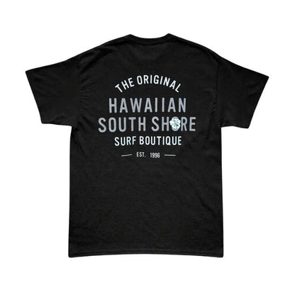 HawaiianSouthShore T-Shirt 1996 Made in Hawaii (Small-XLarge) Black Gray