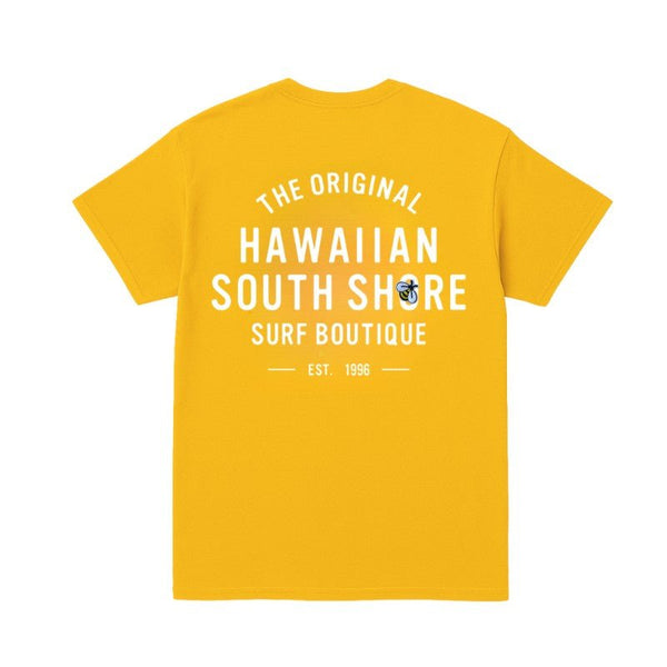 Shop HawaiianSouthShore T-Shirt 1996M Gold| Hawaii