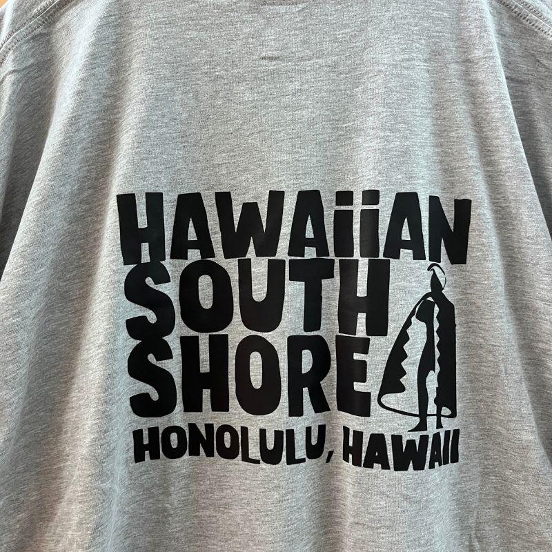 HawaiianSouthShore T-Shirt KAMEHAMEHA 2 (2XLarge) Grey - Must-Have for Surfers