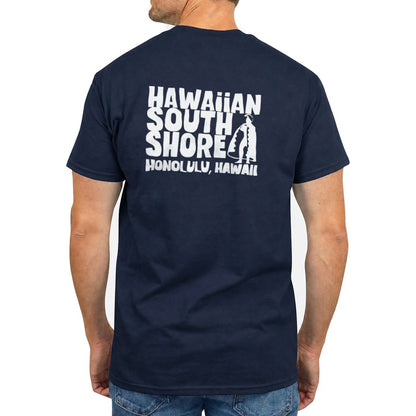 HSS Kamehameha Tee Navy back