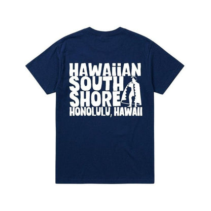 HawaiianSouthShore T-Shirt New KAMEHAMEHA 2 (Small-XLarge) Navy