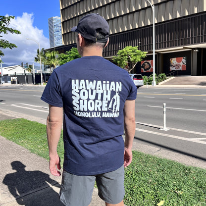 HSS T-Shirt KAMEHAMEHA 2 Navy - worn