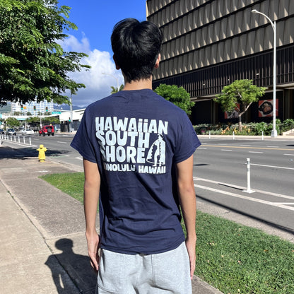HSS T-Shirt KAMEHAMEHA 2 Navy - worn