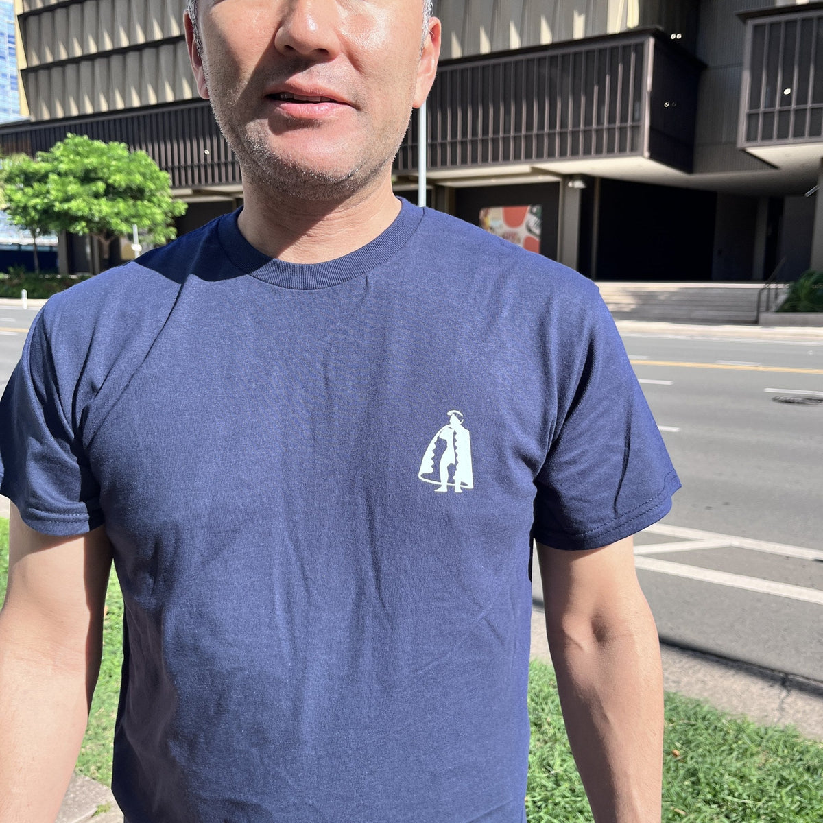 HSS T-Shirt KAMEHAMEHA 2 Navy - worn