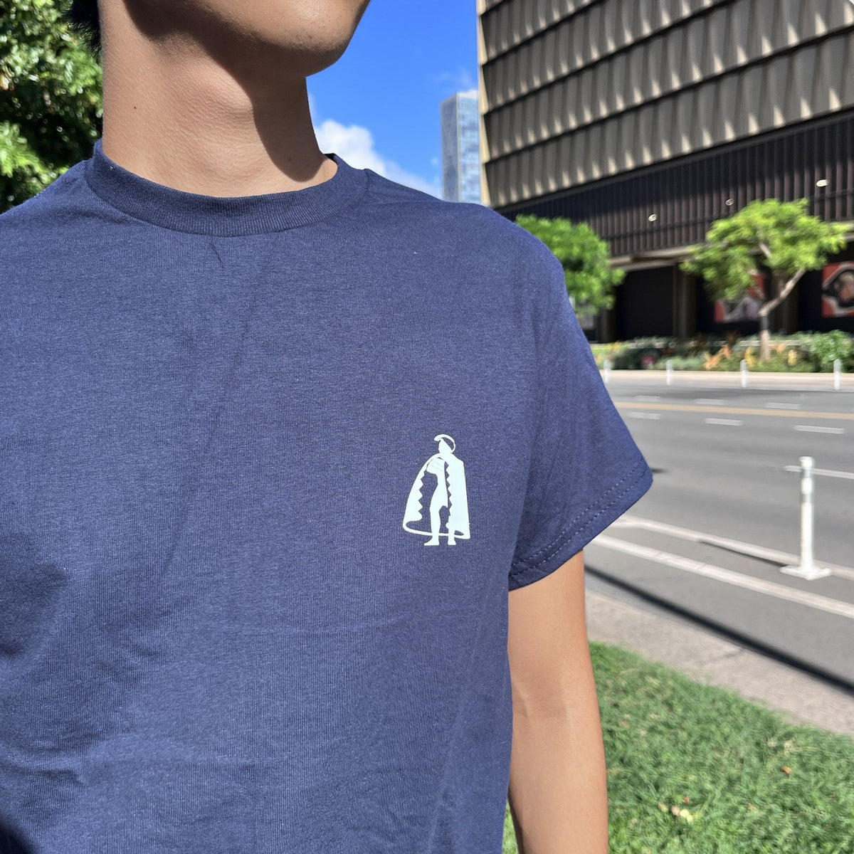 HSS T-Shirt KAMEHAMEHA 2 Navy - worn
