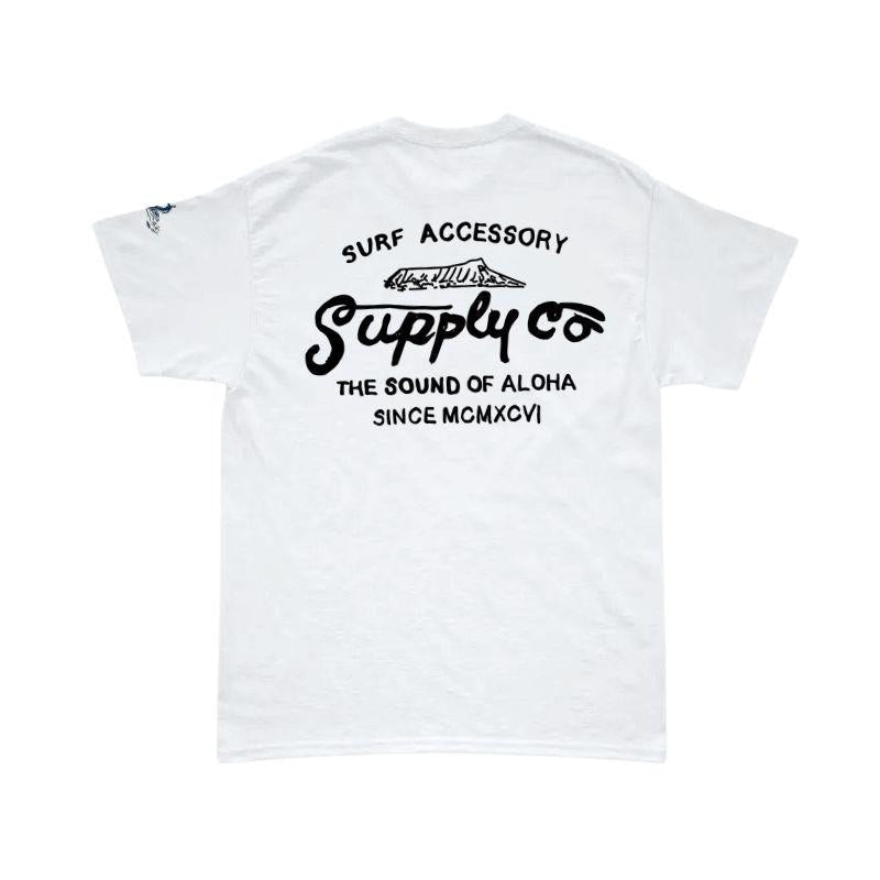 HawaiianSouthShore T-Shirt SURF SUPPLY Made in Hawaii S - 2XL White - Must - Have for Surfers