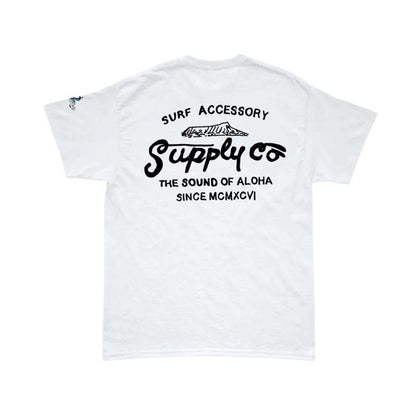 HawaiianSouthShore T-Shirt SURF SUPPLY Made in Hawaii S - 2XL White - Must - Have for Surfers