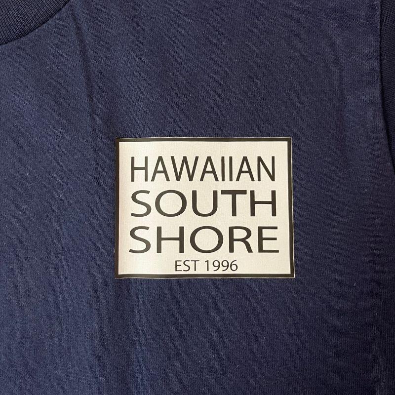 HawaiianSouthShore T-Shirt SURFPOINT Made in Hawaii (Small - 2XLarge) Navy White - Must - Have for Surfers