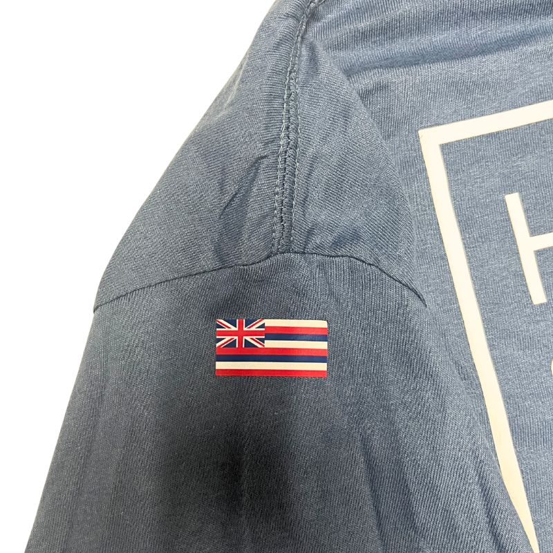 HawaiianSouthShore T-Shirt SURFPOINT Made in Hawaii (XL) Heather Navy - Must - Have for Surfers