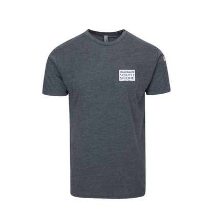 HawaiianSouthShore T-Shirt SURFPOINT Made in Hawaii (XL) Heather Navy - Must - Have for Surfers