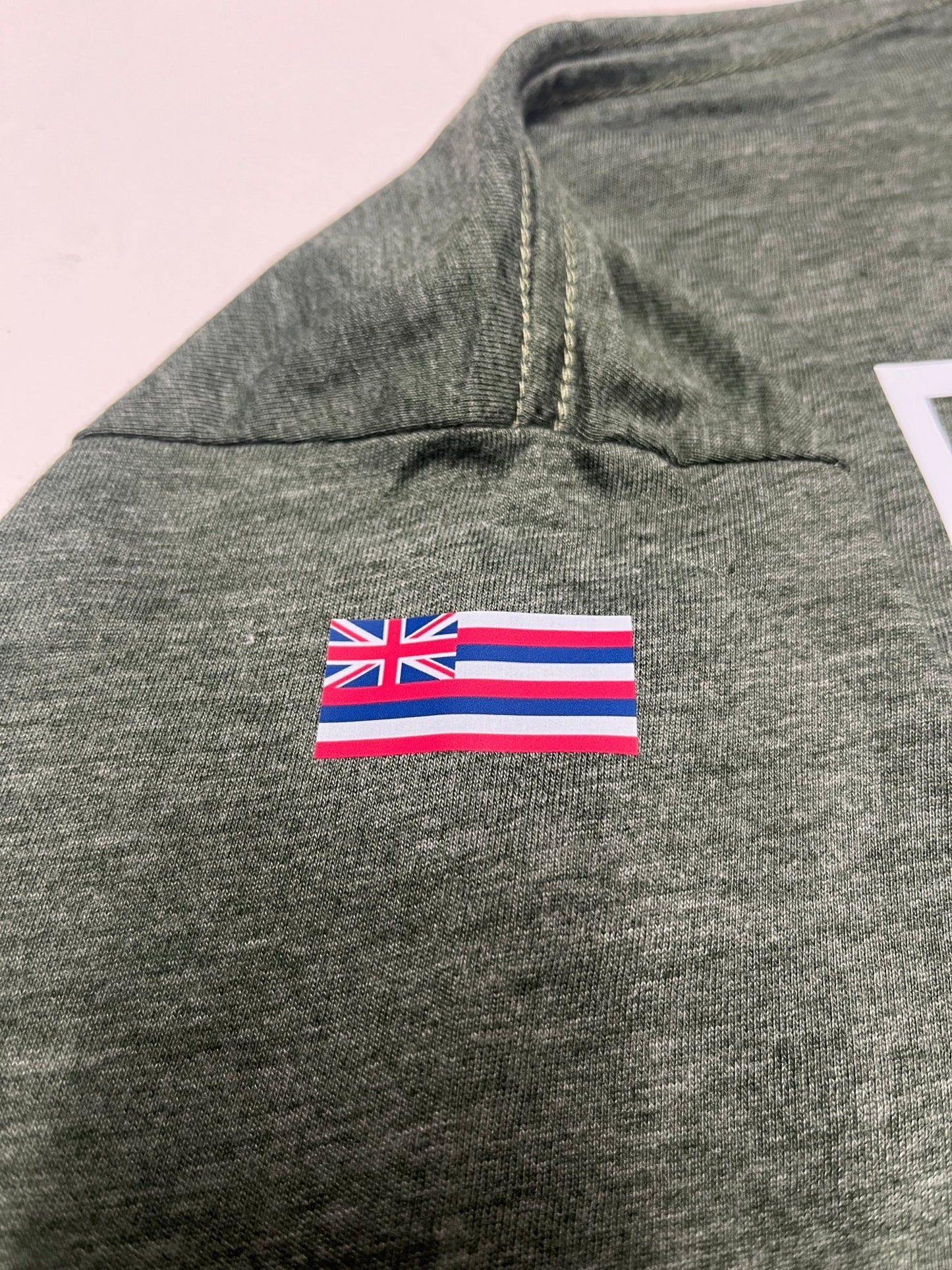 HawaiianSouthShore T-Shirt SURFPOINT Made in Hawaii (Xlarge) Heather Army - Must - Have for Surfers