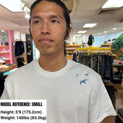 HawaiianSouthShore T-Shirt TOWER Made in Hawaii (Small - XLarge) White - Must - Have for Surfers