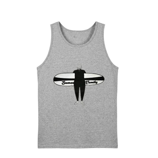 HawaiianSouthShore Tank Top JAMES SURFER (Small - XLarge) Grey - Must - Have for Surfers