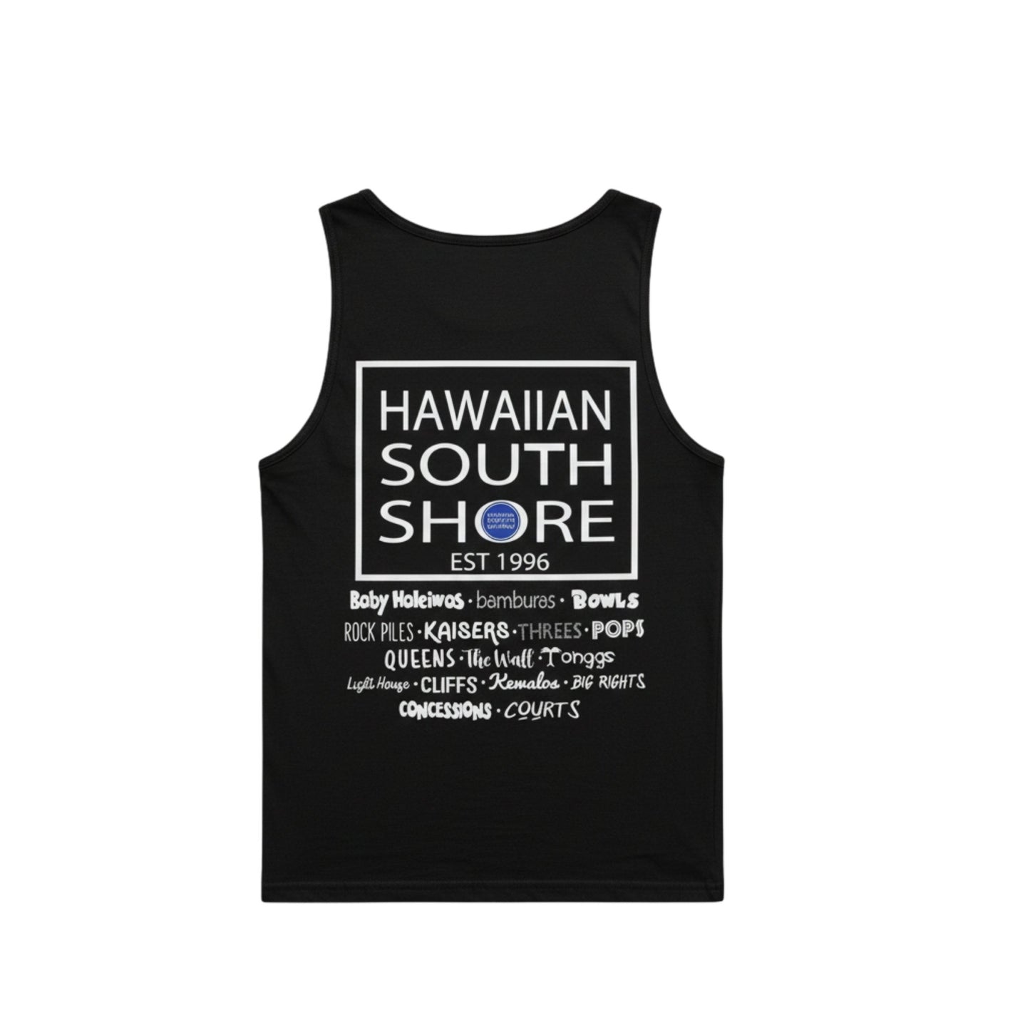 HawaiianSouthShore Tank Top Surfpoint (Small - XLarge) - Must - Have for Surfers