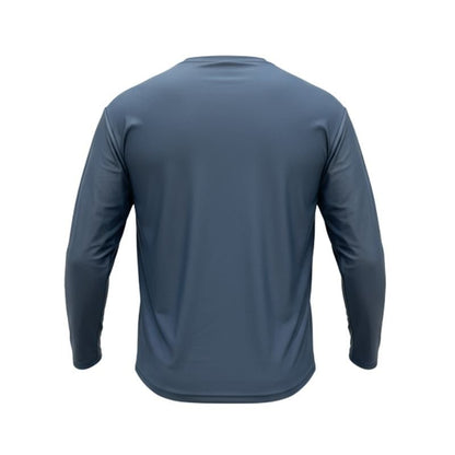 HawaiianSouthShore UPF50 Rashguard (Small - 2XLarge) Loosefit Longsleeves Navy - Must - Have for Surfers