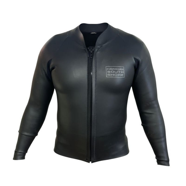 HawaiianSouthShore Wetsuit Longsleeves JPN Mens (Small - XXLarge) Black - Must - Have for Surfers