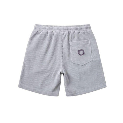 Hawaiiansouthshore X AlohaDays Walkshorts Corduroy Grey - Must-Have for Surfers