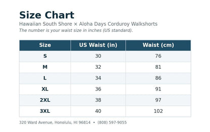 Hawaiiansouthshore X AlohaDays Walkshorts Corduroy Pink - Must-Have for Surfers