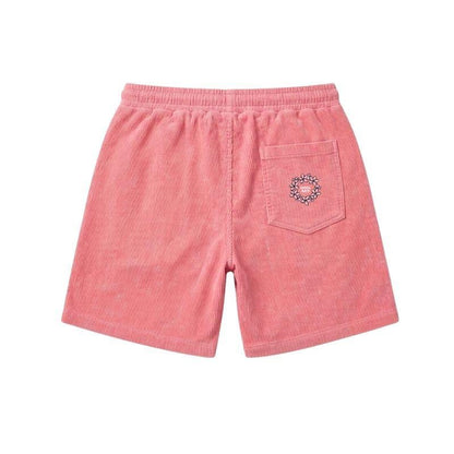 Hawaiiansouthshore X AlohaDays Walkshorts Corduroy Pink - Must-Have for Surfers