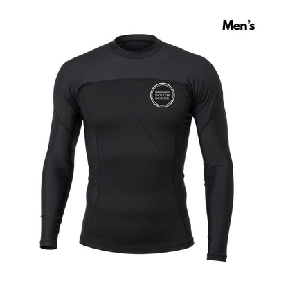 HSS Men's Hybrid Wet/RashGuard (S-XXL) Black - Must-Have for Surfers