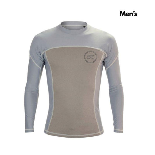 HSS Men's Hybrid Wet/Rashguard (S-XXL) Grey - Must-Have for Surfers