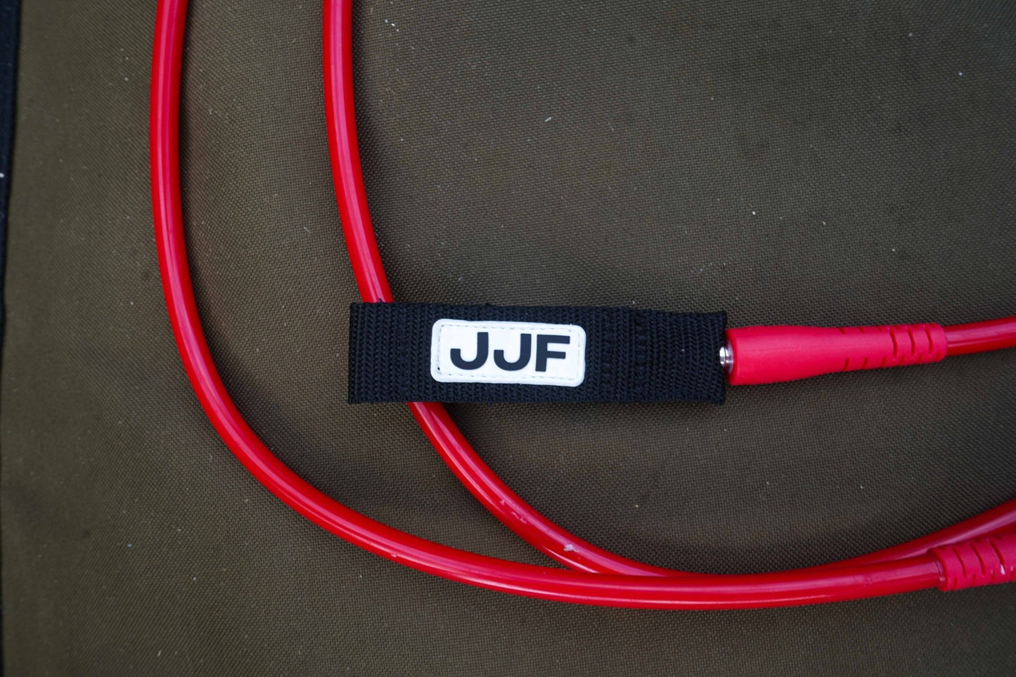 JJF Heavy Water 7' Leash - Night/Red (For Online Purchase Only) - Must - Have for Surfers