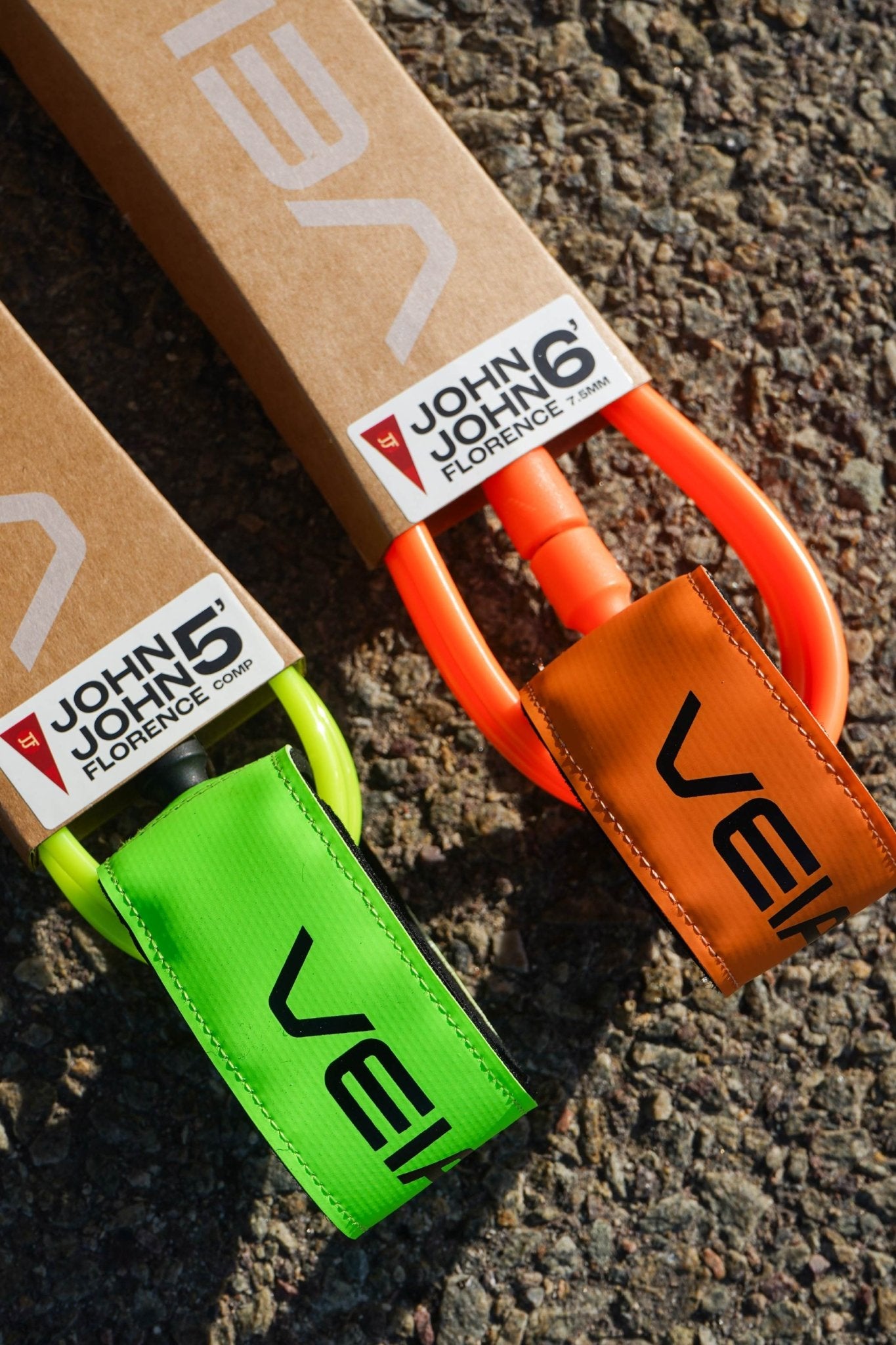 JJF Pro 5' Comp Leash - Hi Vis Green (For Online Purchase Only) - Must - Have for Surfers