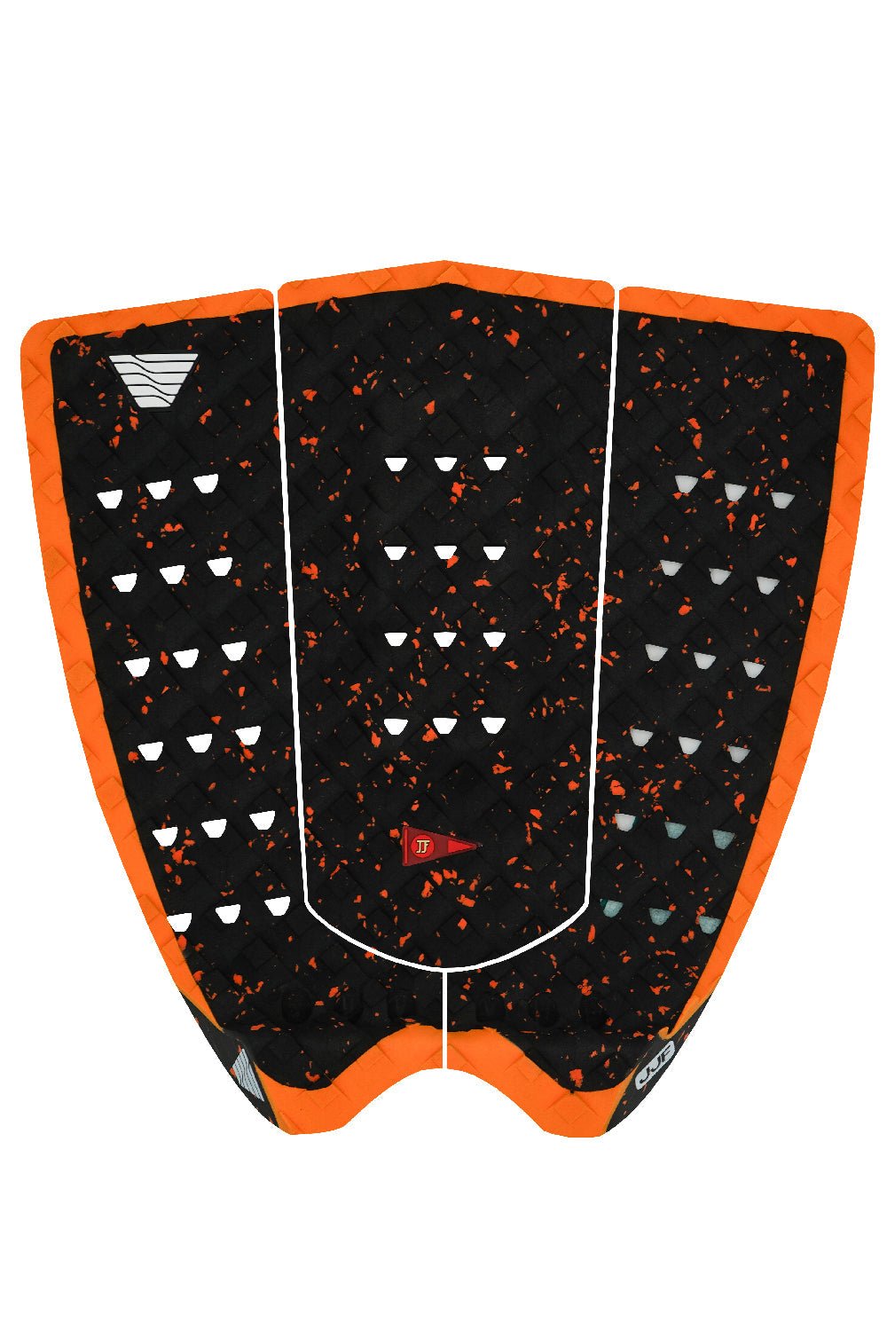 JJF Round Tail Pro Pad - Space/Hi Vis Orange (For Online Purchase Only) - Must - Have for Surfers