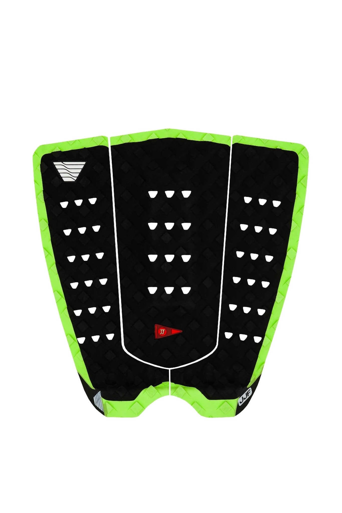 JJF Squash Tail Grom Pad - Night/Hi Vis Green (For Online Purchase Only) - Must - Have for Surfers
