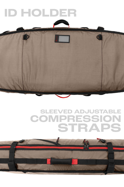 John John Florence 3/2 Board Travel Bag - Coyote (For Online Purchase Only) - Must - Have for Surfers