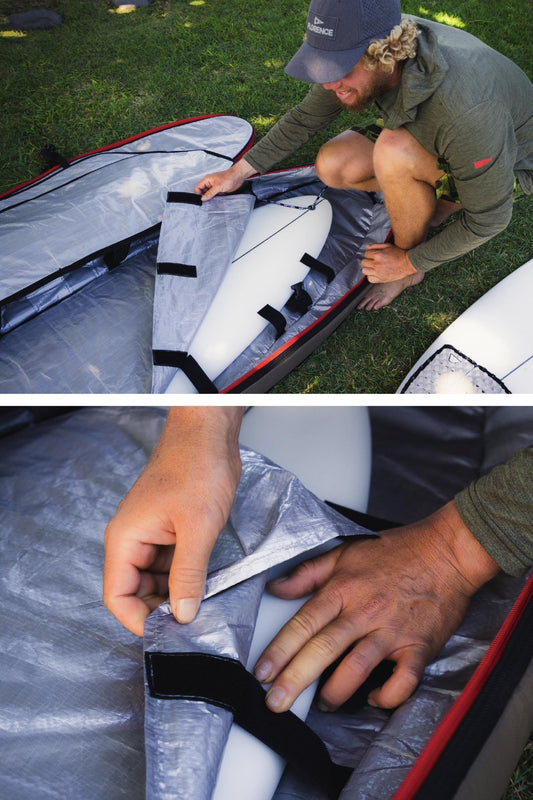 John John Florence 3/2 Board Travel Bag - Coyote (For Online Purchase Only) - Must - Have for Surfers