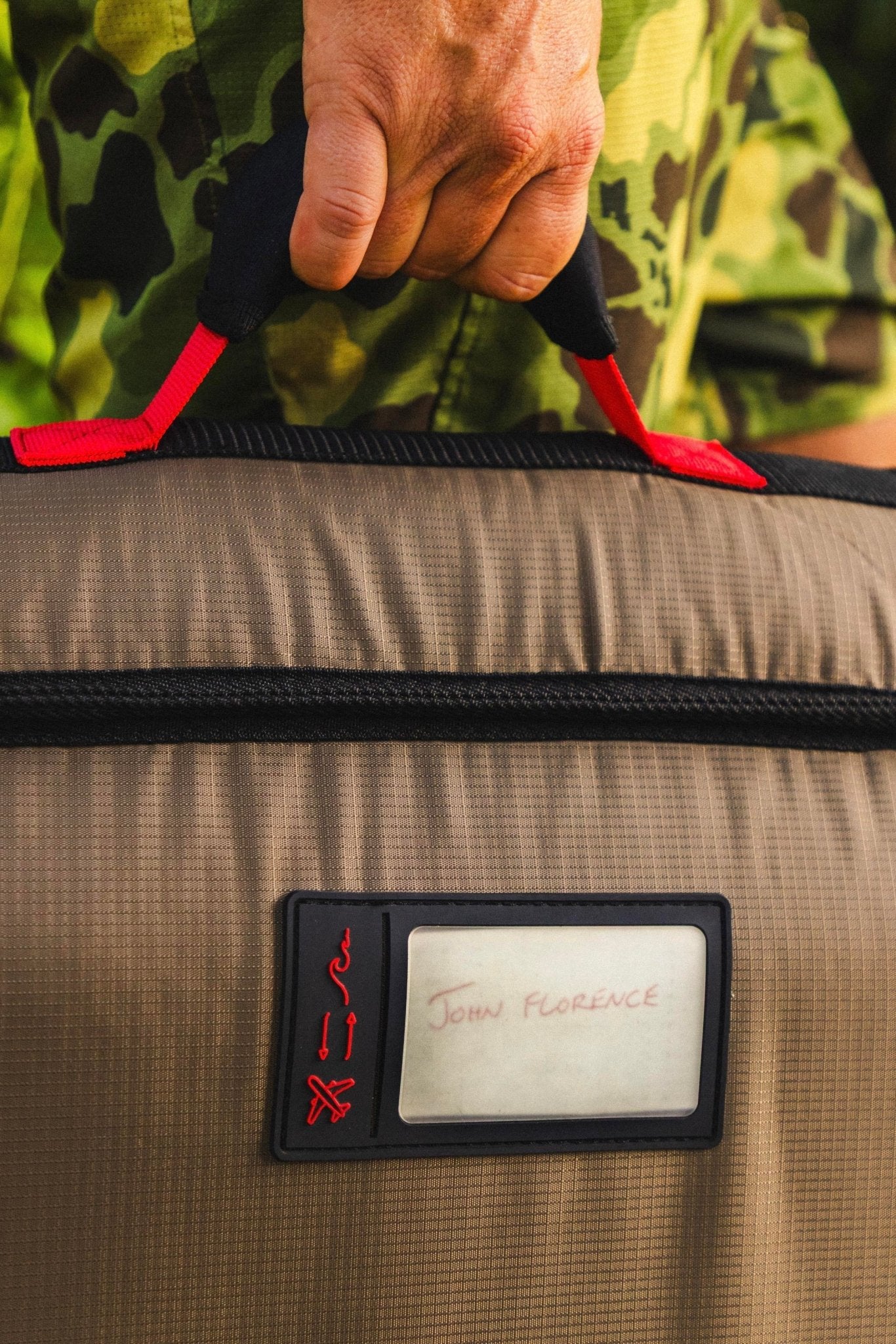 John John Florence 3/2 Board Travel Bag - Coyote (For Online Purchase Only) - Must - Have for Surfers