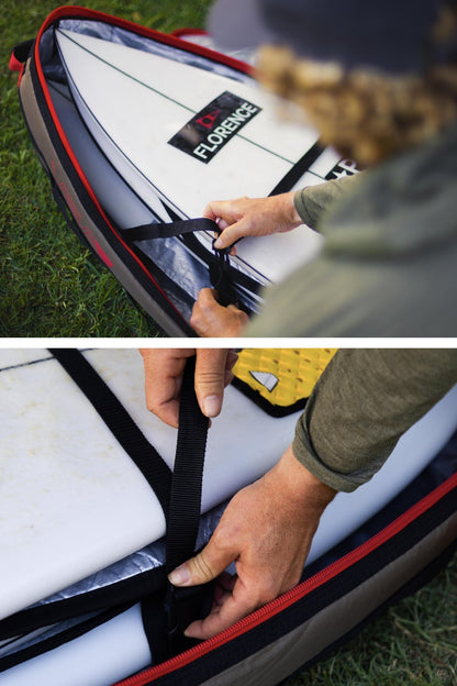 John John Florence 4 Board Travel Bag - Coyote (For Online Purchase Only) - Must - Have for Surfers