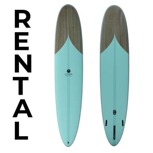 Longboard RENTAL TJ HULL RIDER 9'6 X 23 1/2 X 3 1/8 V80.6 - Must - Have for Surfers
