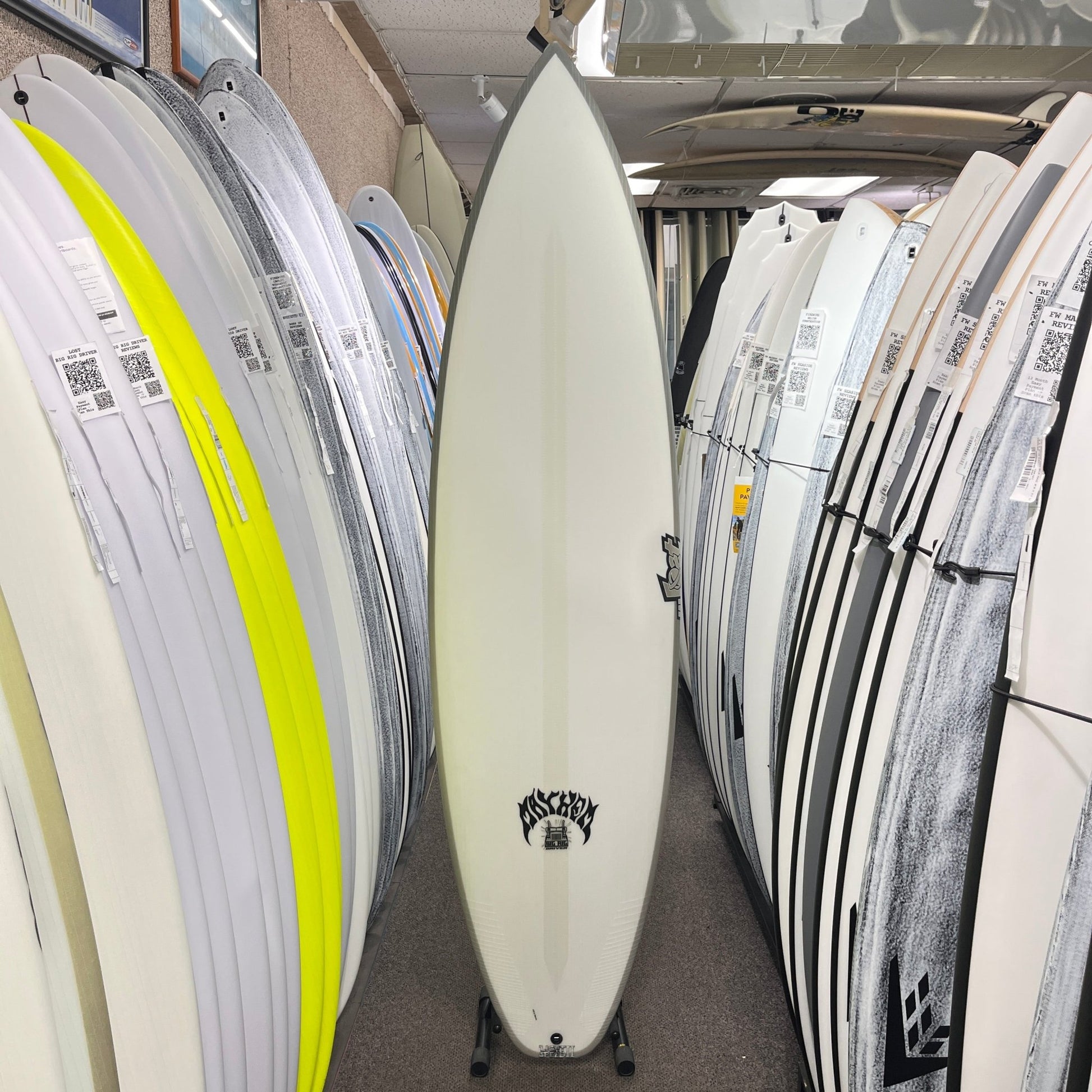 LOST Big Rig Driver Lightspeed II Round Squash Tail - 6’10 V45.25 - FUTURES - Must-Have for Surfers