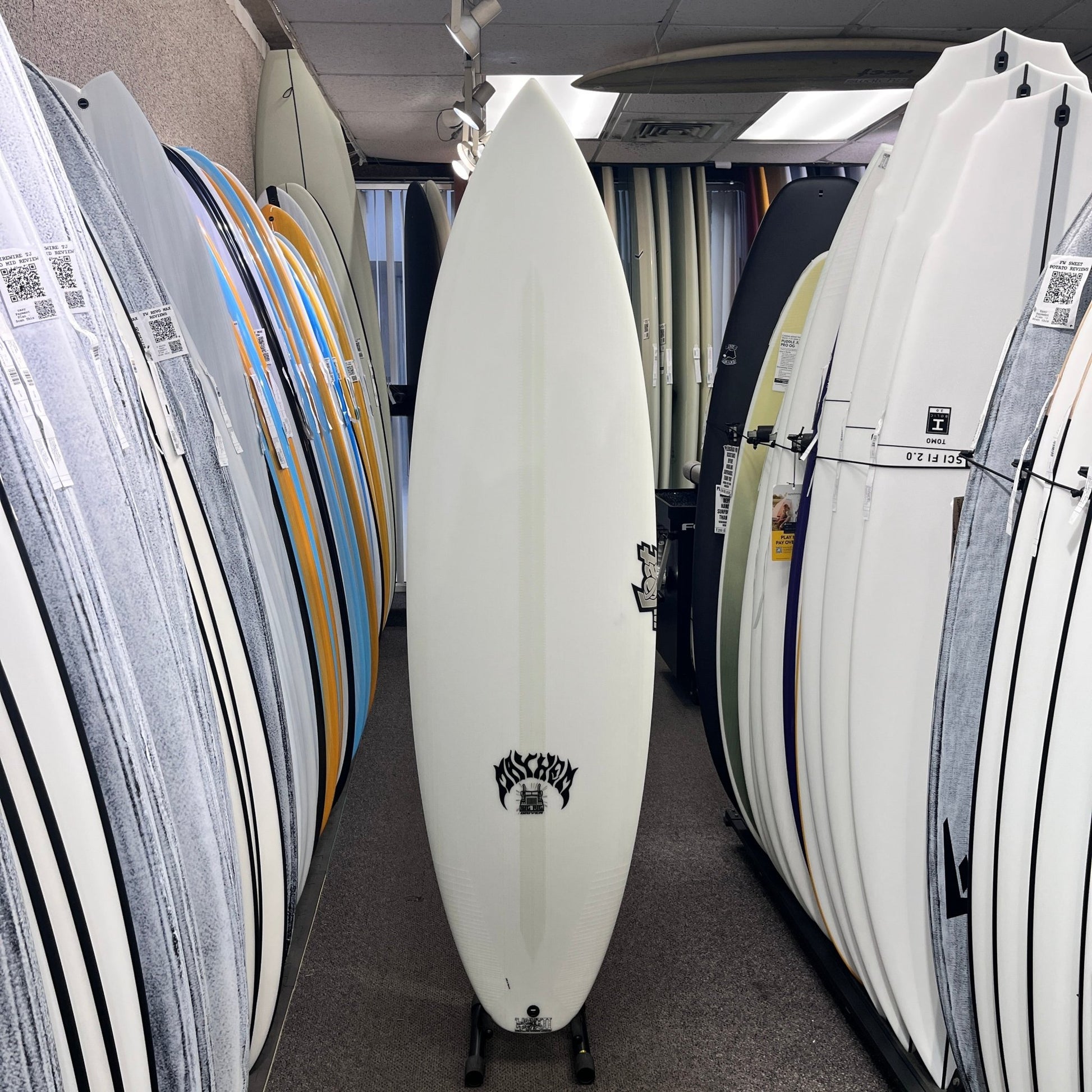 LOST Big Rig Driver Lightspeed II Round Squash Tail - 6’2 V36.00 - FUTURES Squash Tail - Must-Have for Surfers