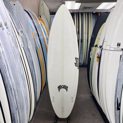 LOST Big Rig Driver Lightspeed II Round Tail 6'3 FCS II surfboard, bottom