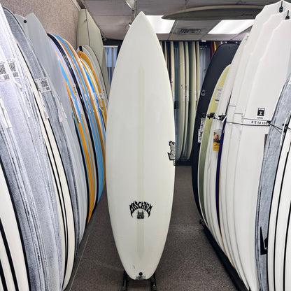 LOST Big Rig Driver Lightspeed II Round Tail 6'3 FCS II surfboard, deck