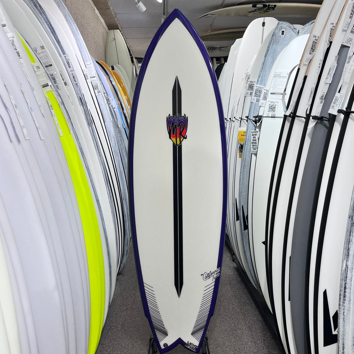 Lost California Twin Lightspeed 5'9 V33.5 - FCS II deck
