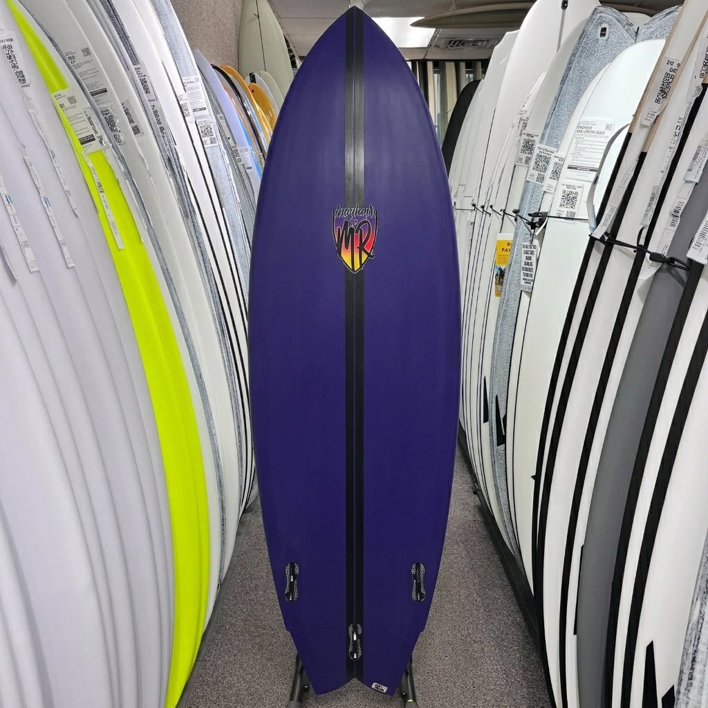 Lost California Twin Lightspeed 5'9 V33.5 - FCS II bottom