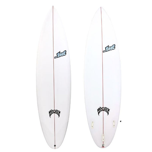 LOST DRIVER 3.0 (5'6 - 6'6) PU Round - 6'2 X 19.38 X 2.53 V31.7 - Blue Logo FCS II