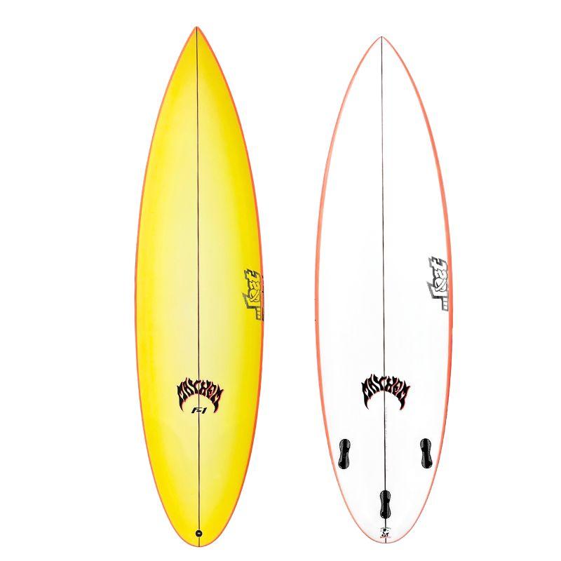 Lost Formula 1 (5'5 - 6'5) Polyurethane - 5'8 X 18.50 X 2.35 V25.75 - FCS II - Airbrush