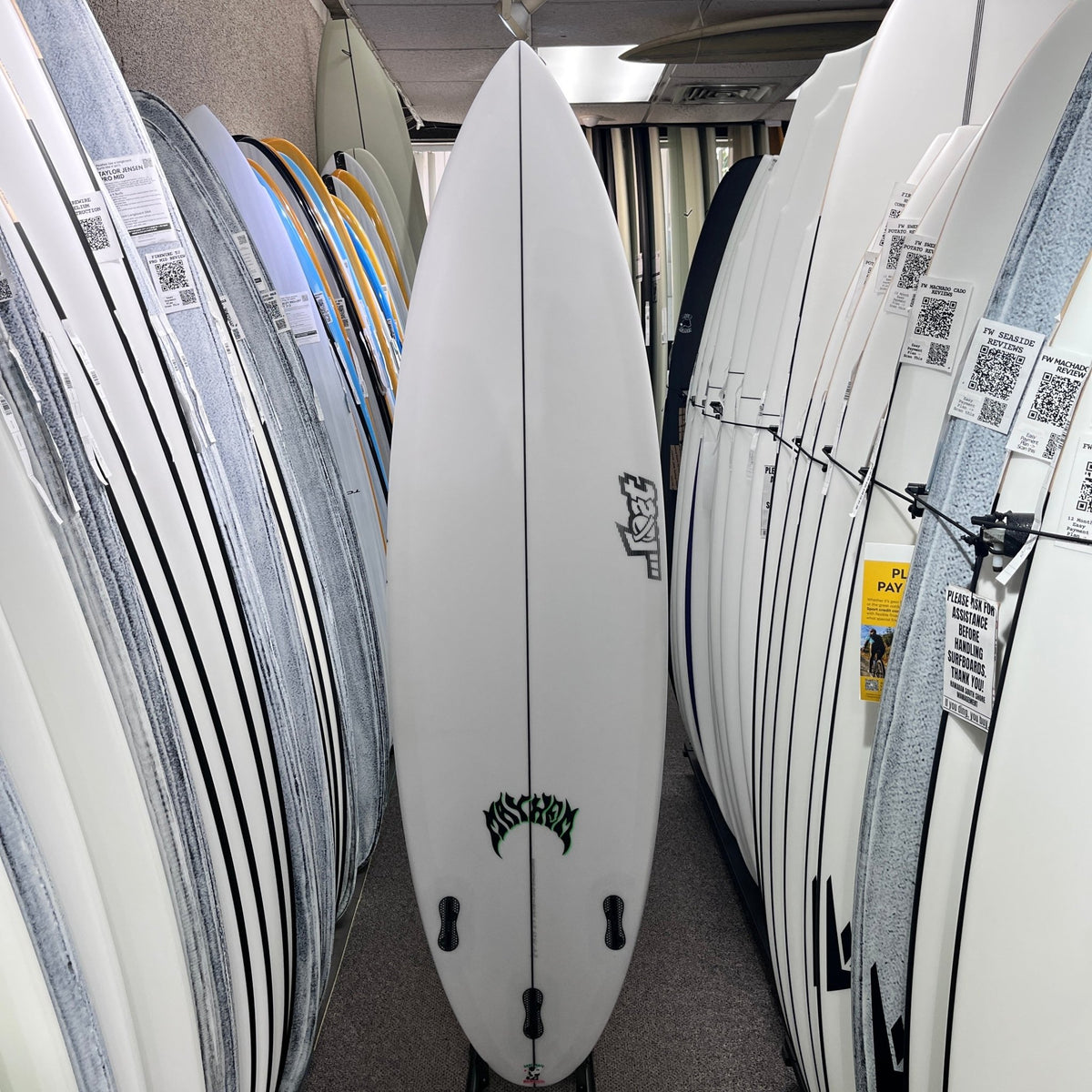 Lost Formula 1 PU 6'4 V34.99 - FCS II bottom