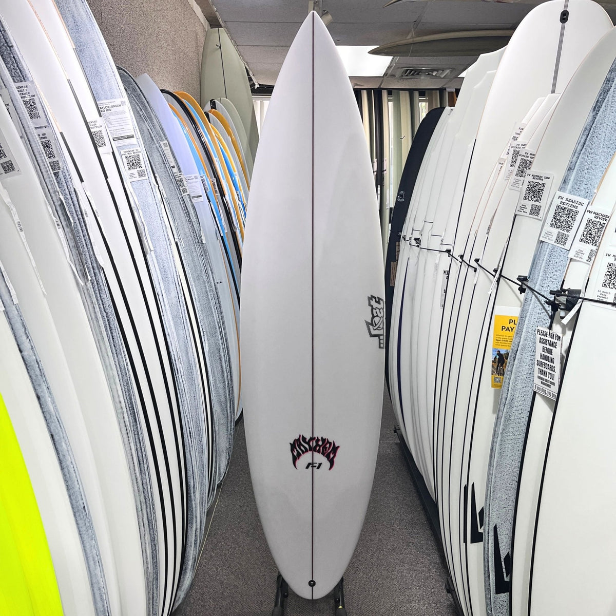 Lost Formula 1 PU 6'5 V36.50 - FUTURES deck