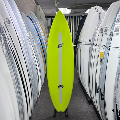 Lost Mini Driver Lightspeed II 5'10 FCS II surfboard, deck