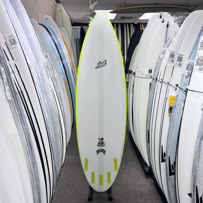 Lost Mini Driver Lightspeed II 6'4 Futures surfboard, bottom
